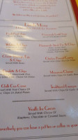 Allan's Snack menu