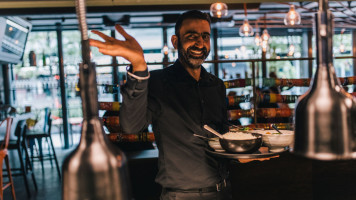New Delhi Indian Kitchen drink