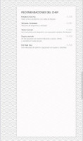 Hampton Chippy menu