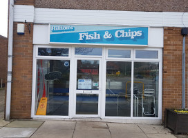 Hillton's Fish Chip Shop outside