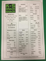 K And S Snack Shack