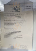 Grill Off The Green menu