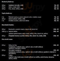 Férová Palačinkárna menu