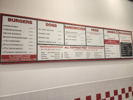 Five Guys menu