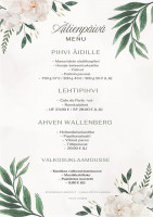 Fernando's menu