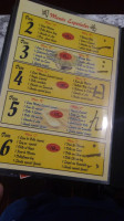 Pizzabakeren menu