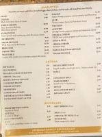 Mondorf Parc Hôtel menu