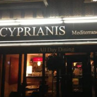 Cyprianis outside