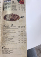 The Queen menu