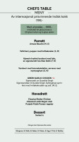New Delhi Indian Kitchen menu