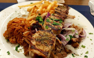 Griechisches Santorini food