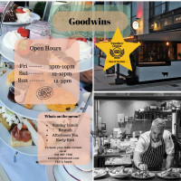 Goodwins Steakhouse Grill menu