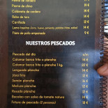 Chibusque Terraza menu