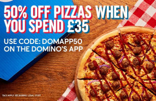 Domino's Pizza Crewkerne menu
