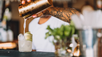 Restaurang Jungfrusund drink