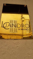 Licandro Le Bistro menu