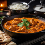 Allys Balti House food