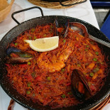 Can Borbó Paella Seafood In Barceloneta food