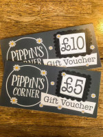 Pippin's Corner menu