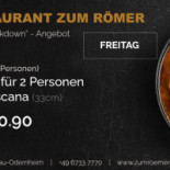 Zum Römer menu