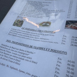 La Cite Fleurie Sa menu