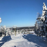 Sky Ounasvaara outside