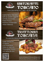Trattoria Toscana menu
