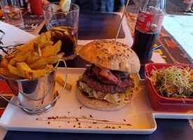 The Burger Terrasse food