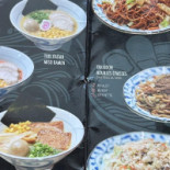 Sola Ramen menu