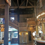 The First Coffee inside