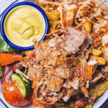 Mikos Gyros Canary Wharf food