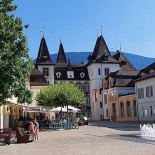 Pizzerie U Žáby Pizza&caffe outside
