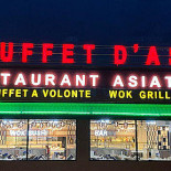 Buffet d'Asie outside