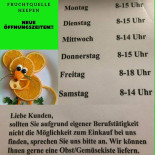 Fruchtquelle Heepen menu