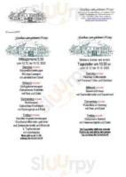 Gasthaus Zum Goldenen Kreuz menu