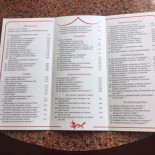 Asia menu