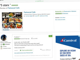 Parkwood Cafe inside