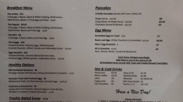 Shea Leez menu