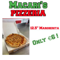 Macari's Bettystown Fish Chips Pizzeria menu