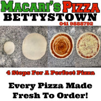 Macari's Bettystown Fish Chips Pizzeria menu