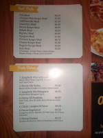 Cafolla's Takeaway And Pizzeria menu