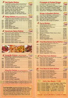 Sea Palace menu