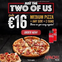 Apache Pizza Buncrana menu