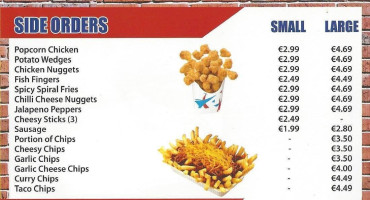 Chicken Hut Ardee menu