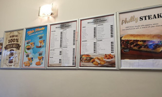 Johnnys Takeaway menu