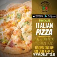 Carletto's Pizzeria menu