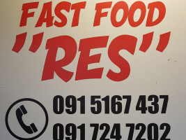 Fast Food Res menu