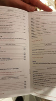 Cafe Alara menu