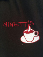 Minettis Cafe menu