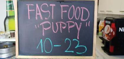 Fast Food Puppy menu